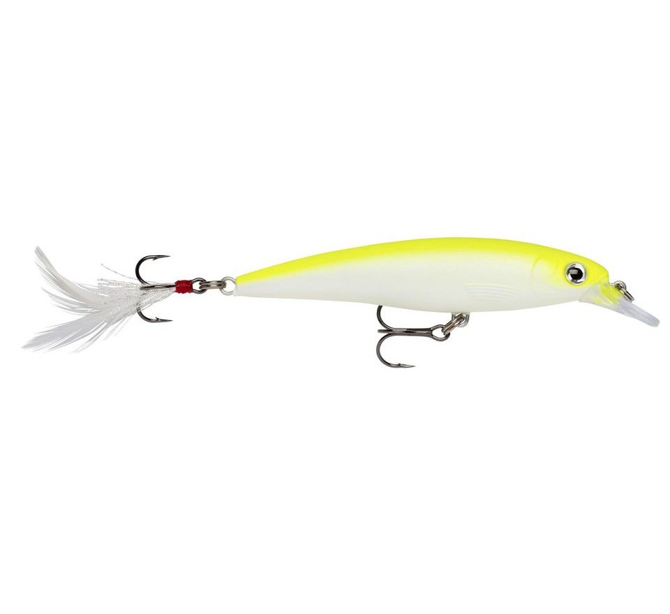 Rapala Wobler X-Rap Silver Fluorescent Chartreuse UV