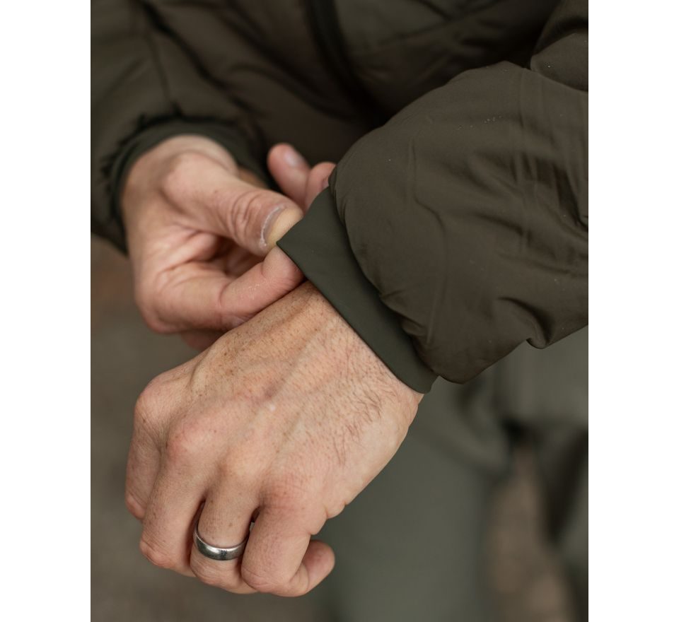 Korda Bunda Zateplená s Kapucňou Dark Olive