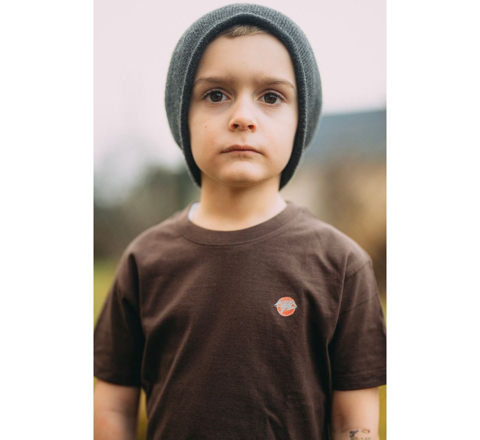 Giants fishing Tričko dětské hnědé Rak