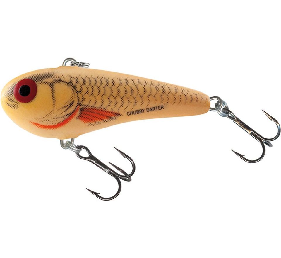 Salmo Wobler Chubby Darter Sinking Glow Red