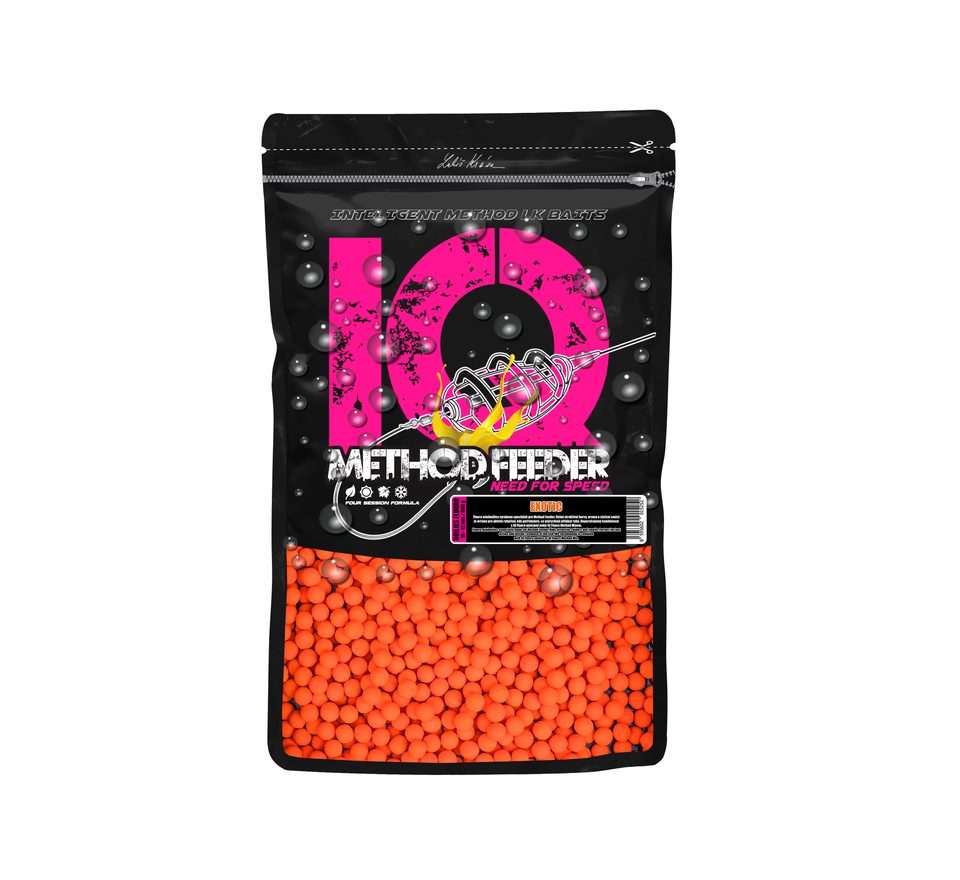 LK Baits Fluoro Boilie IQ Method Feeder 10-12mm 600g