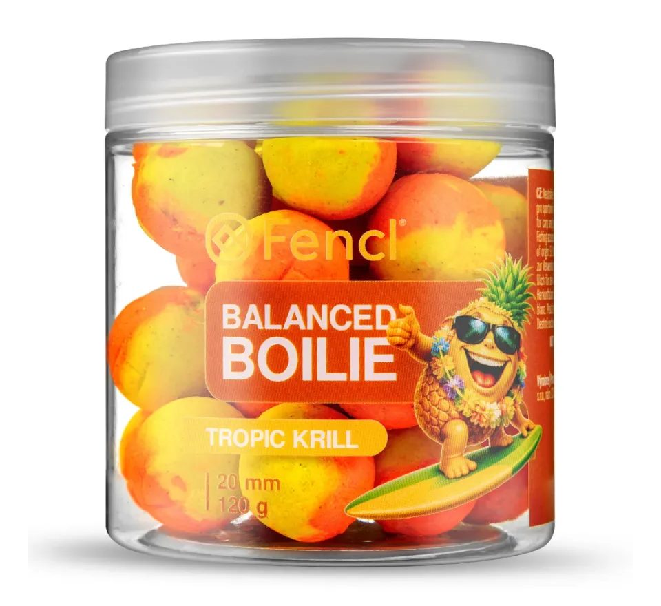 Fencl Balanced Boilie Tropic Krill 120g