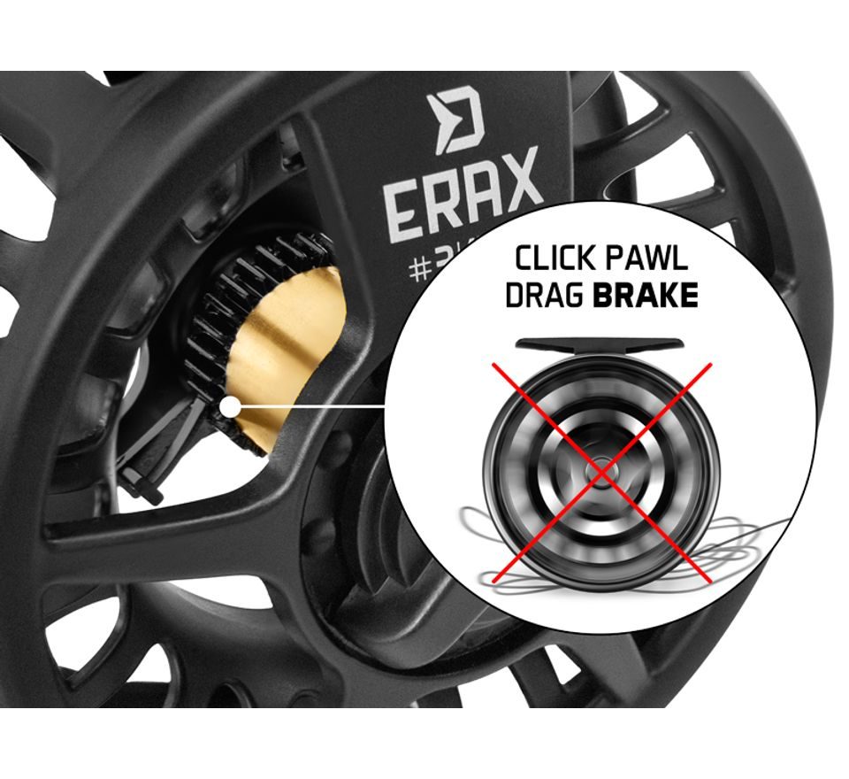 Delphin Muškařský naviják Erax #3/4/5