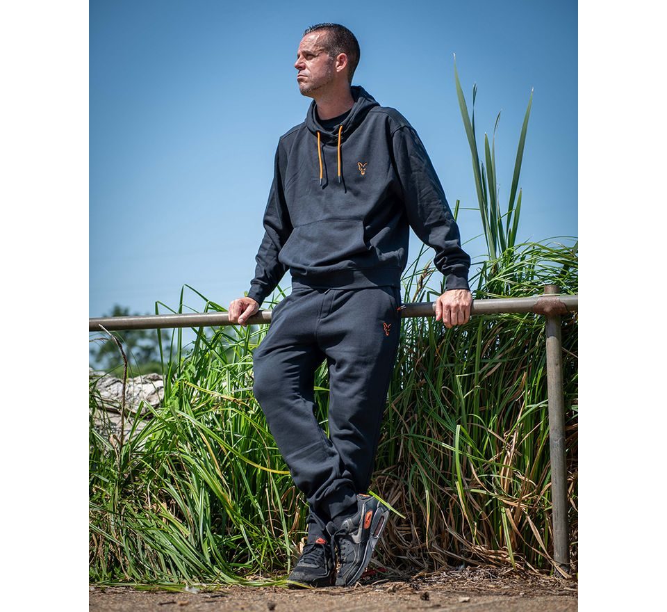 Fox Tepláky Classic Jogger Black / Orange