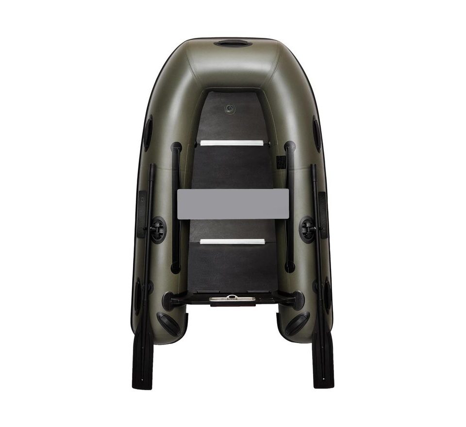 Garda Nafukovací čln Wide Fish 250 s pevnou podlahou olivovo zelený