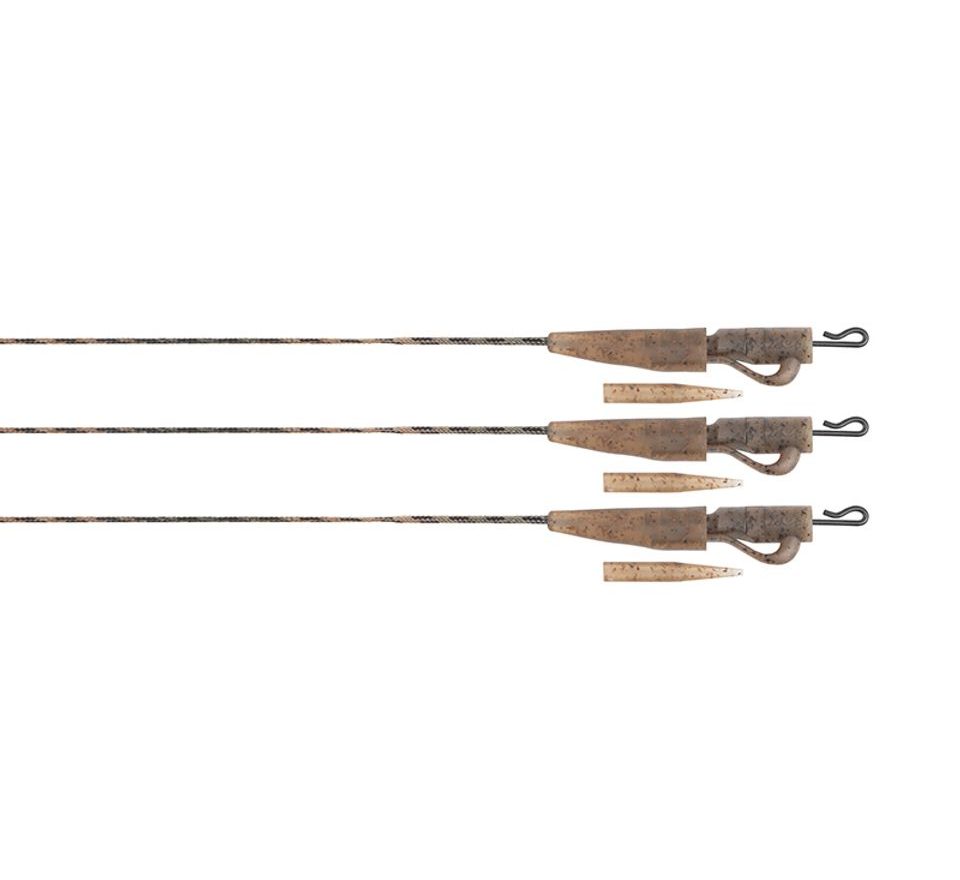 Fox Montáž Edges Camo Submerge Lead Clip Leaders 3ks