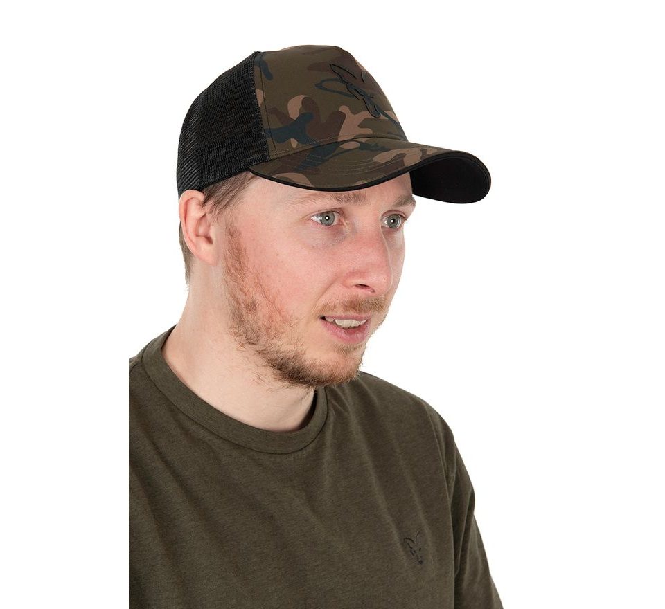 Fox Kšiltovka Camo Trucker hat
