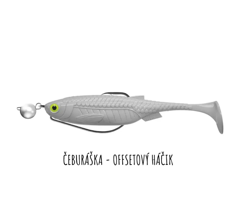 Libra Lures Gumová nástraha Kraken Shad 3″ 8ks