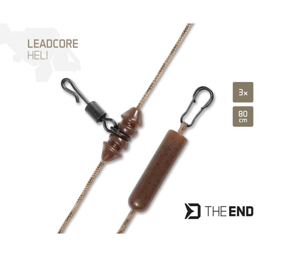Delphin Montáž TheEND Leadcore Heli 3ks