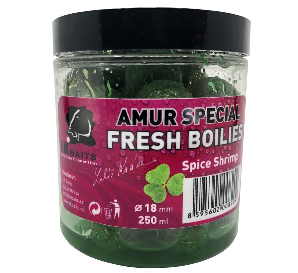 LK Baits Fresh Boilies Euro Economic 18mm 250ml