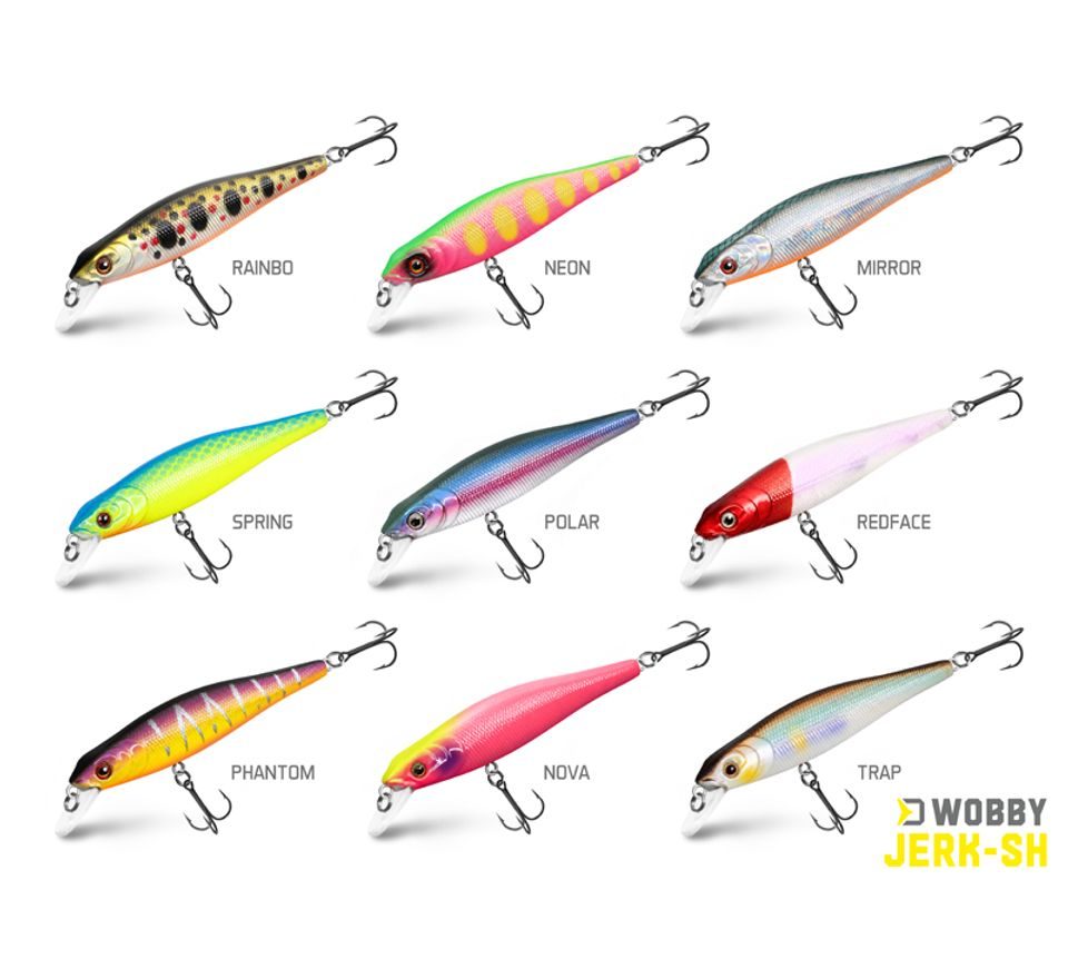 Delphin Wobler Wobby Jerk-SH 8cm 6,5g