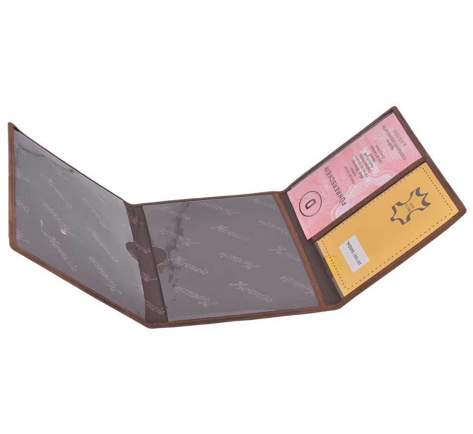 Mercucio Pouzdro na doklady Štika s udicí natural