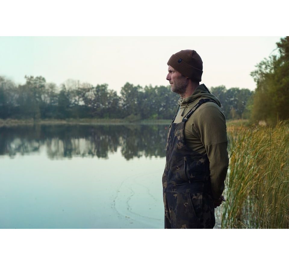 Korda Kalhoty Polar Salopettes Dark Kamo