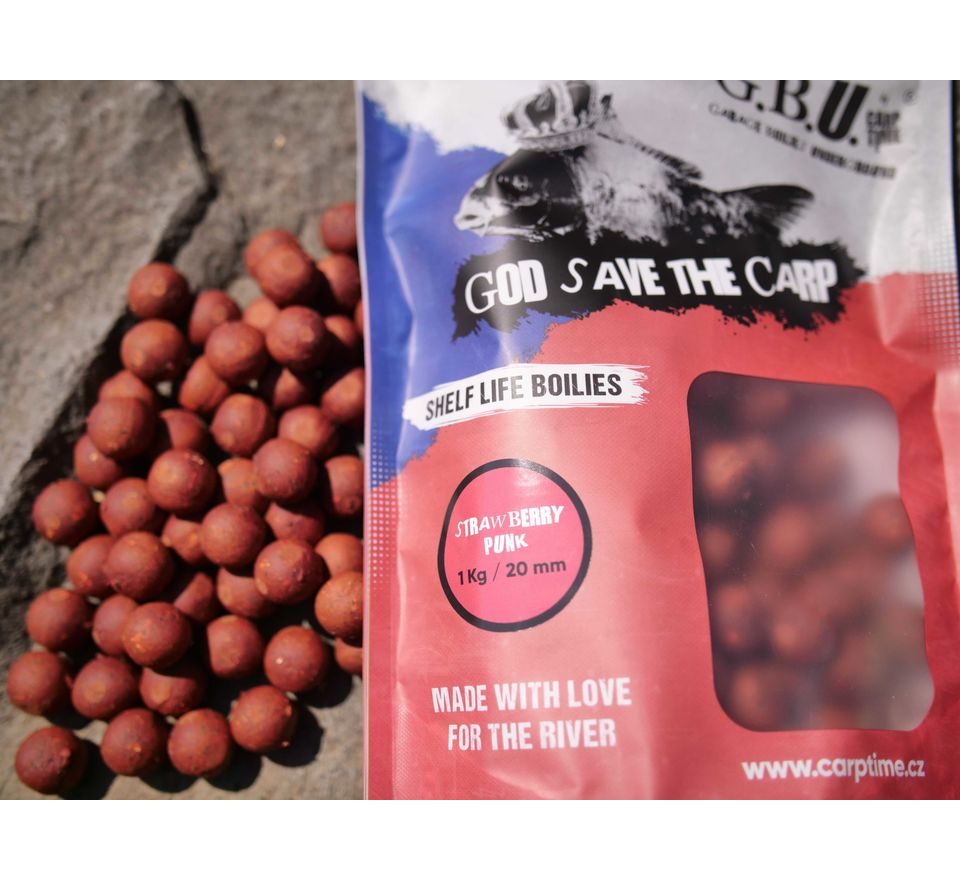 G.B.U. Boilies Strawberry Punk