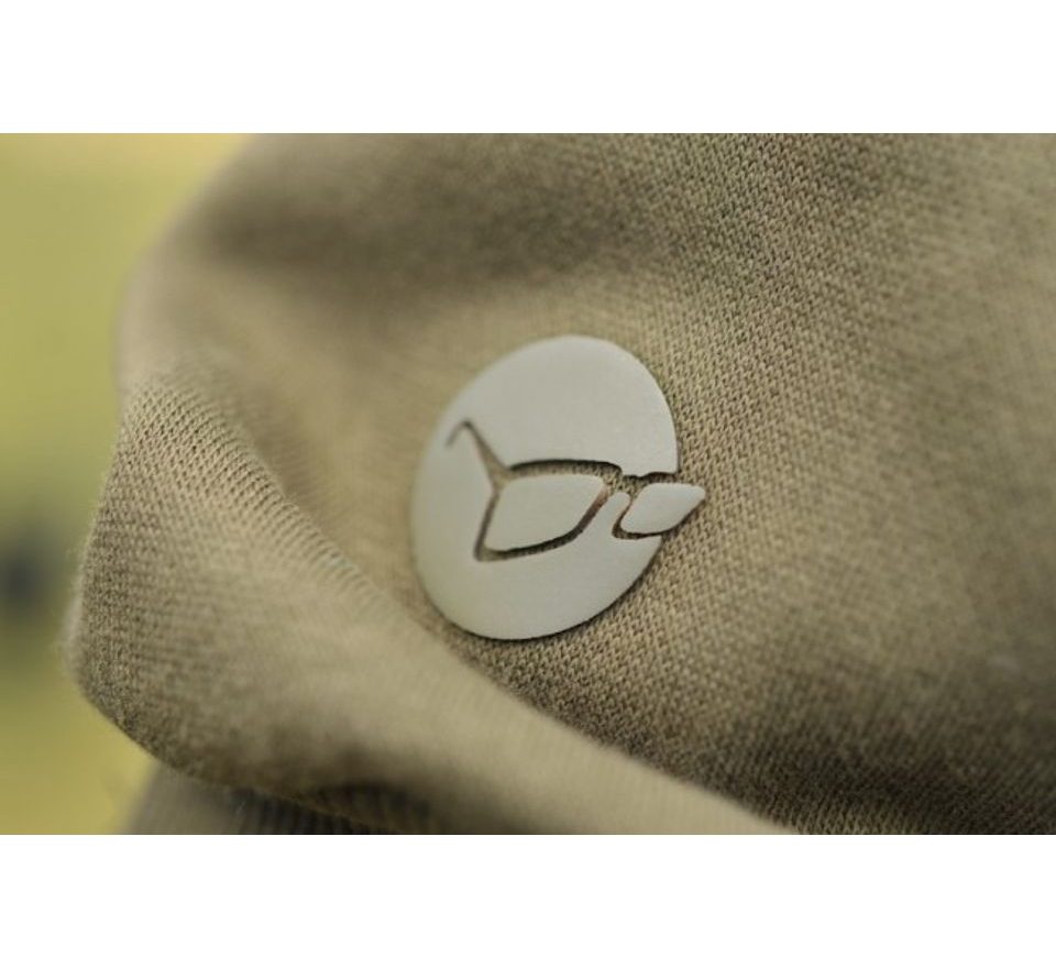 Korda Mikina Team Korda Hoodie Tmavo Olivová