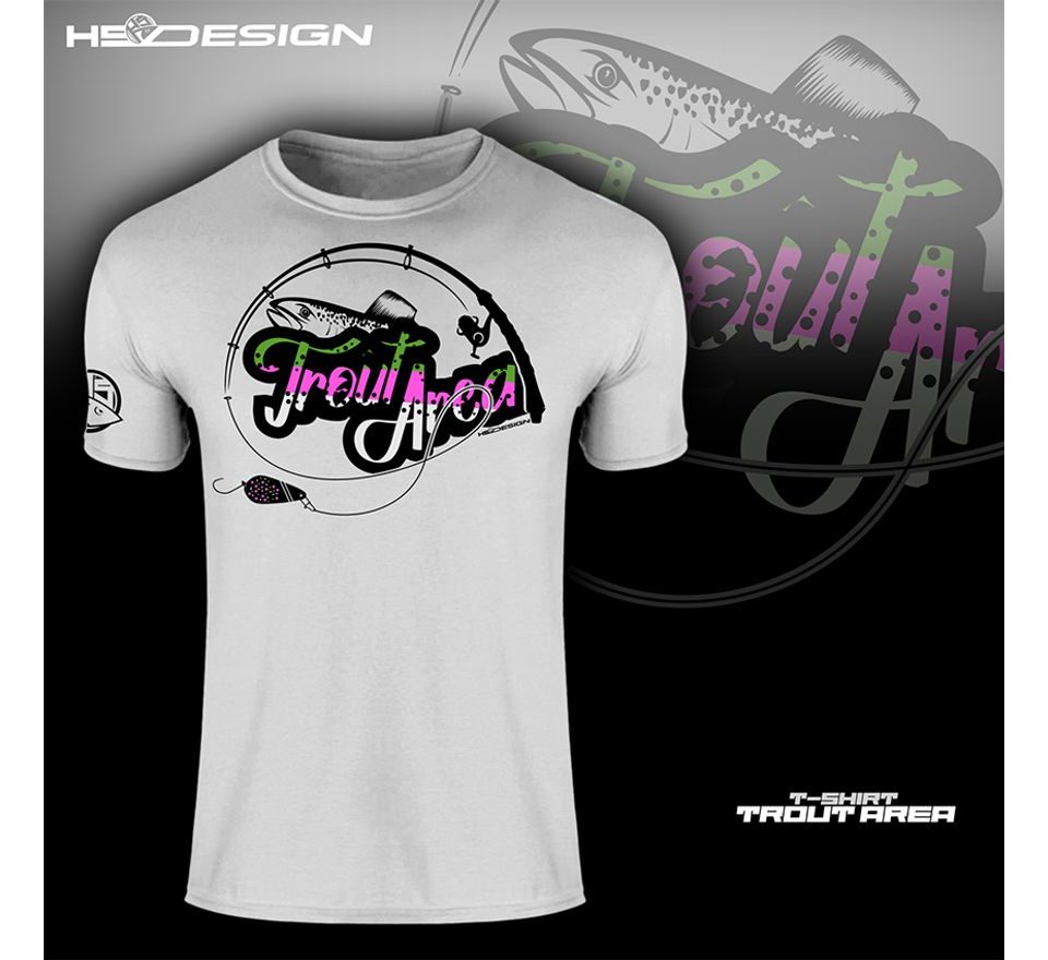 Hotspot Design Tričko Trout Area