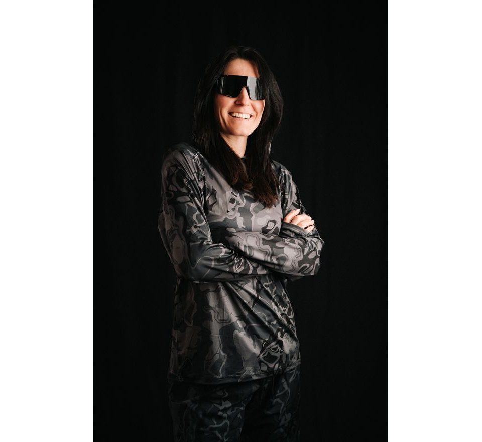 Giants fishing Funkčné tričko s dlhým rukávom UV50+ Hoodie Camo Grey