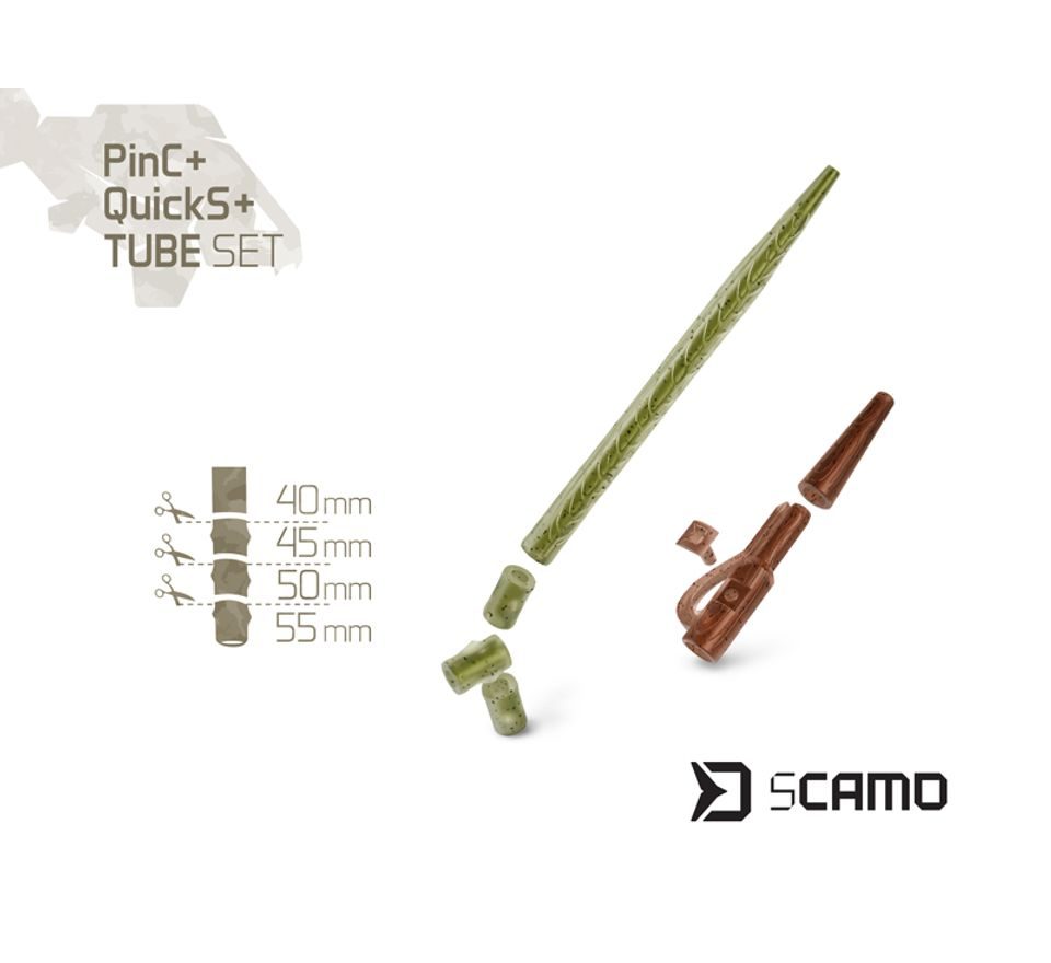 Delphin Set sCAMO PinC + QuickS + Tube 5 setů