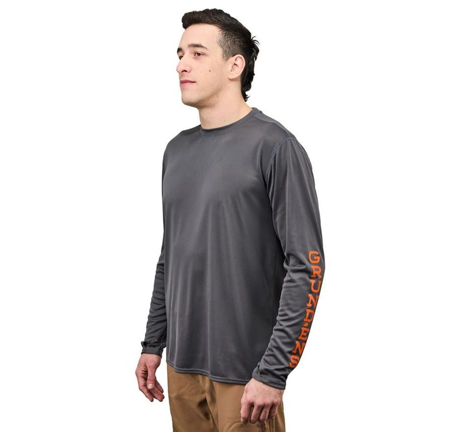Grundéns UV Triko Tough Sun Crew Anchor