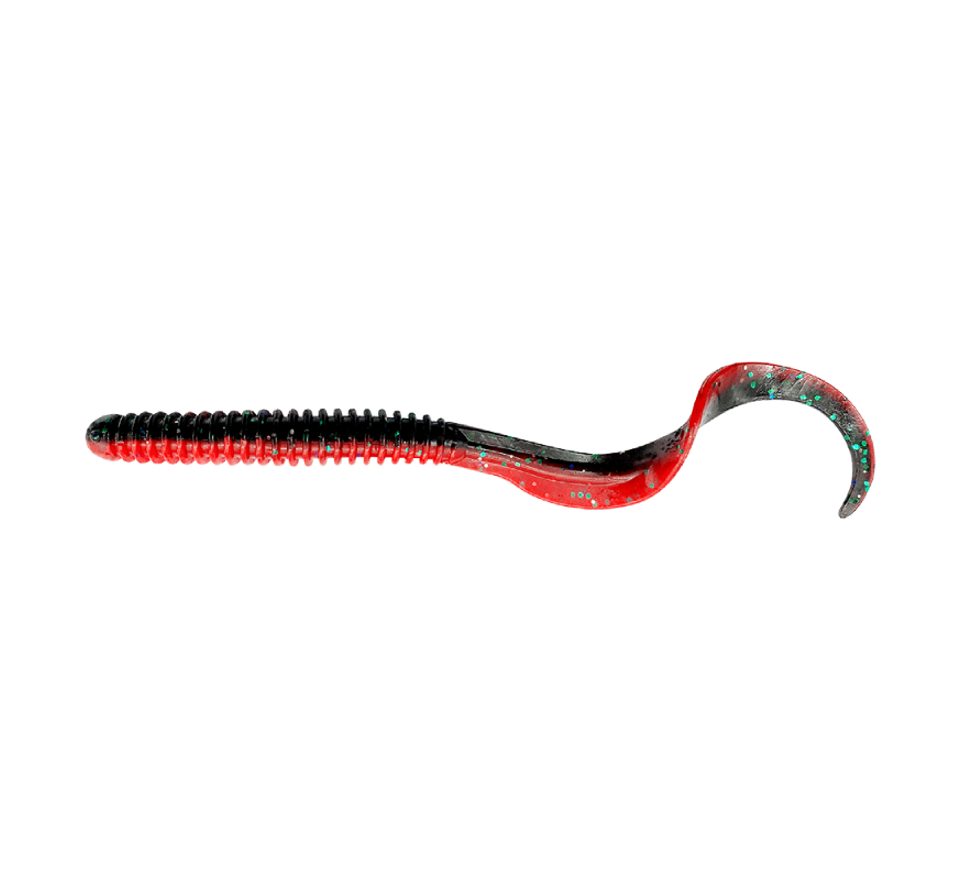 Savage Gear Gumová nástraha Rib Worm Red N Black 10ks