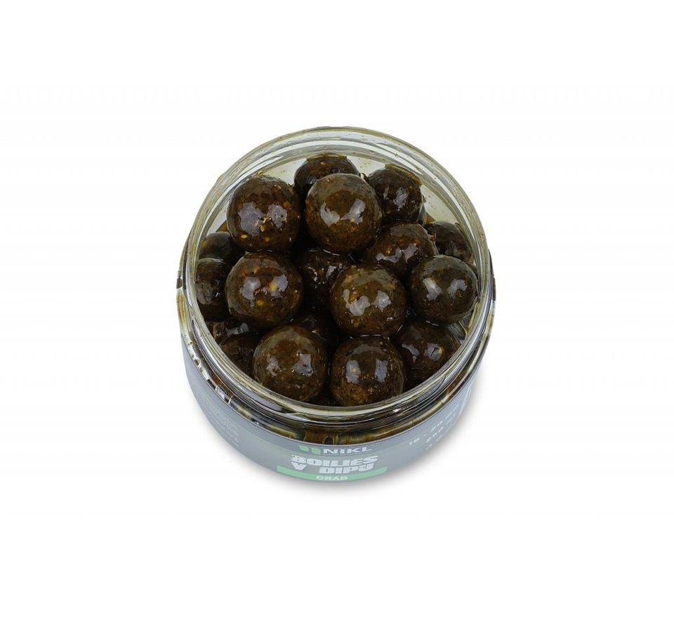 Nikl Boilies v dipu Crab 250g
