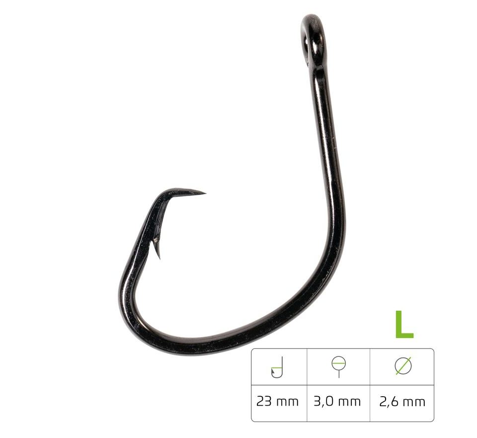 Zeck Háčky Circle Striker 4ks