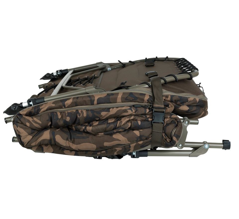 Fox Ležadlo so spacím vakom R Series Camo Sleep System