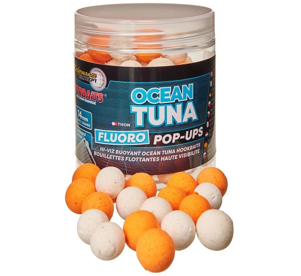 Starbaits Plovoucí boilies Fluo Ocean Tuna 80g