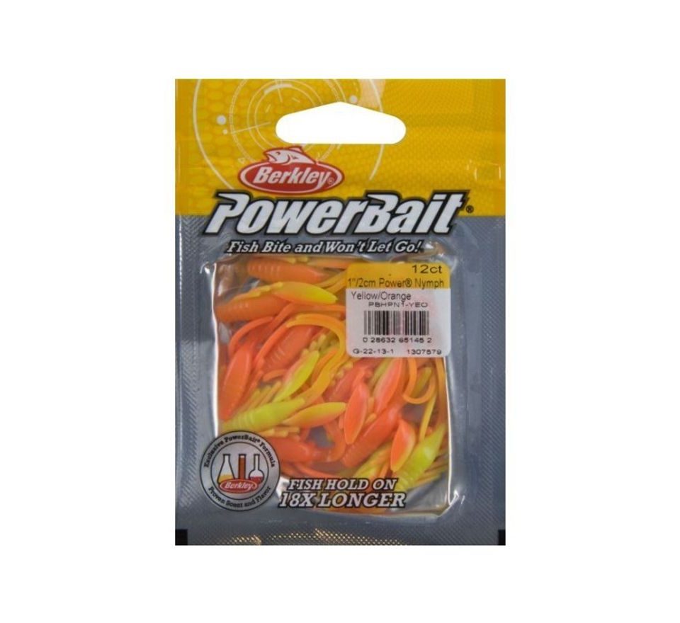 Berkley Nymfy Powerbait Power Pumpkin Chart 12ks