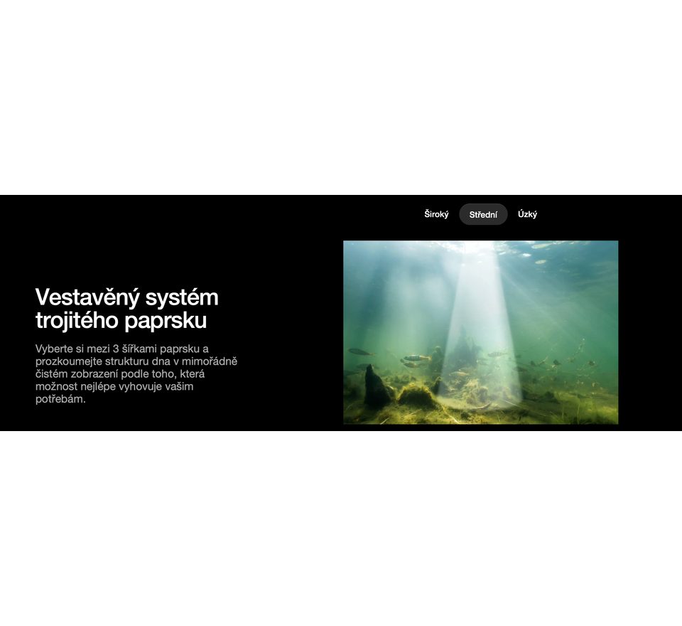 Deeper Nahadzovací sonar Fishfinder CHIRP+ 4