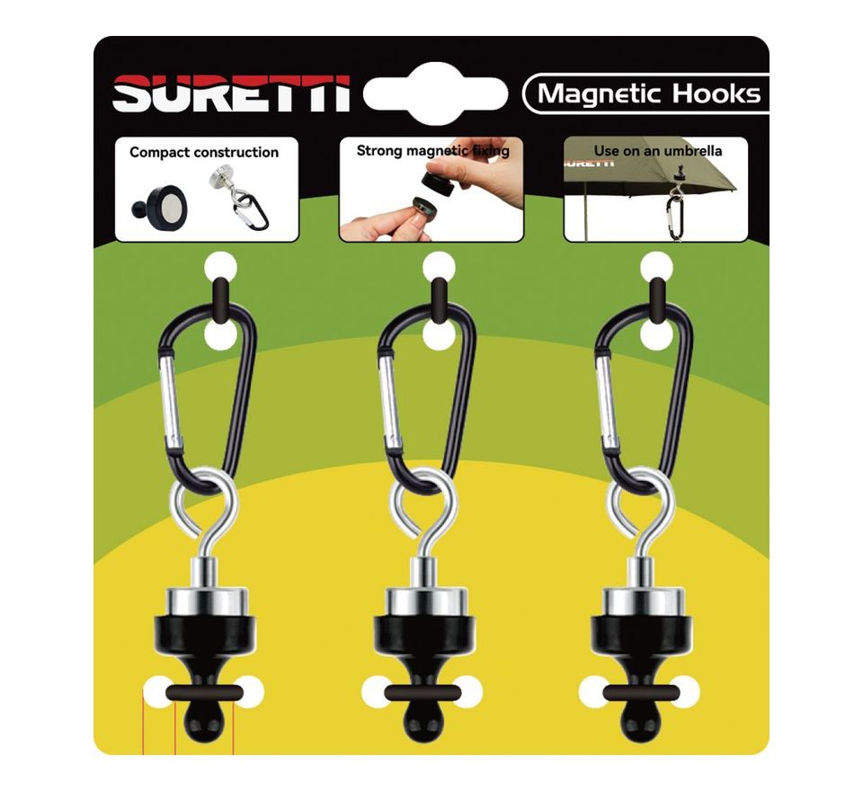Suretti Magnetické háky 3ks