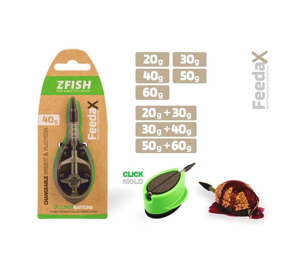 Zfish Krmítko Method Feeder Feeda X