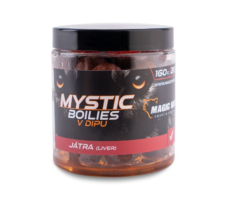 Magic Wolf Boilies v dipu Mystic 160g