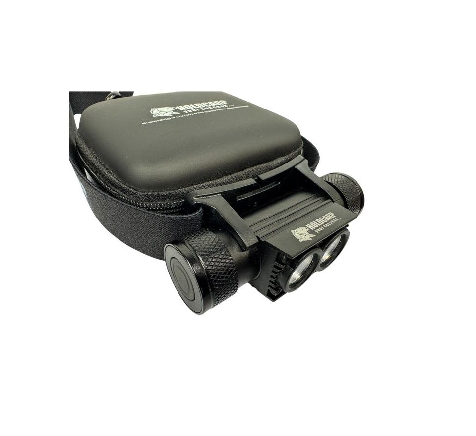 Holdcarp Čelovka SuperBright UV/WHITE 3350mAh Headlamp