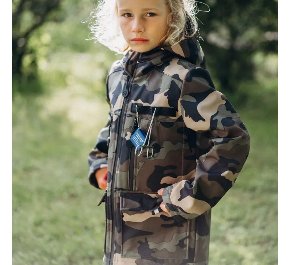 Šijeme srdcem Bunda Softshell V kapse celý revír