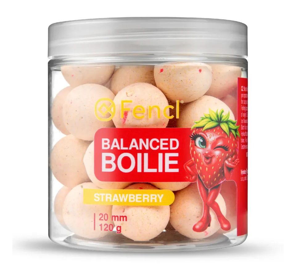 Fencl Balanced Boilie Jahoda 120g