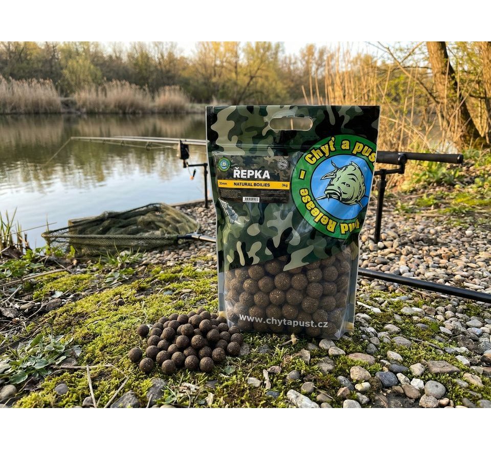 Chyť a pusť Boilies Natural 3kg