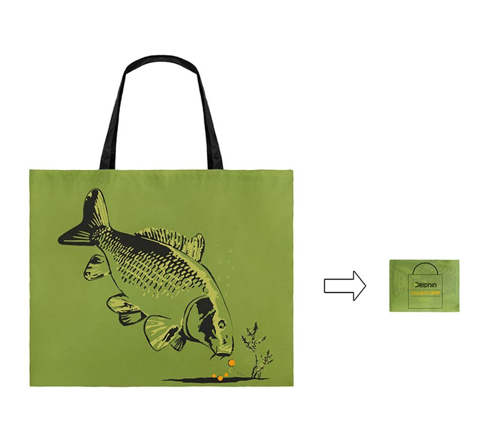 Delphin Nákupní taška ShopBag Carp 50x45cm