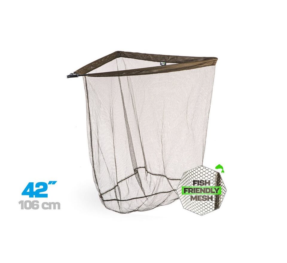 Zfish Podberáková hlava Gripnet Landing Net 42"