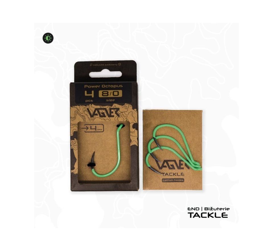 Vagner Háček Power Octopus 4ks