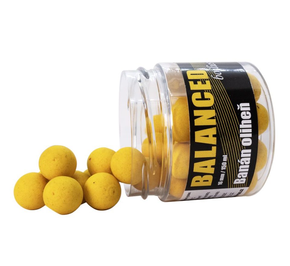 Carp Inferno Balanced Boilie 150ml Banán/Oliheň