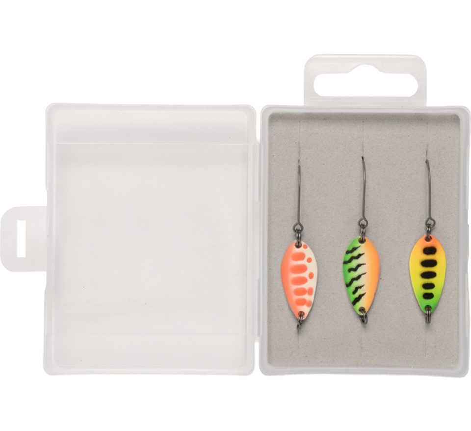 Zebco Plandavka Magic Trout Flashy Spoon Set 3,2g 3ks