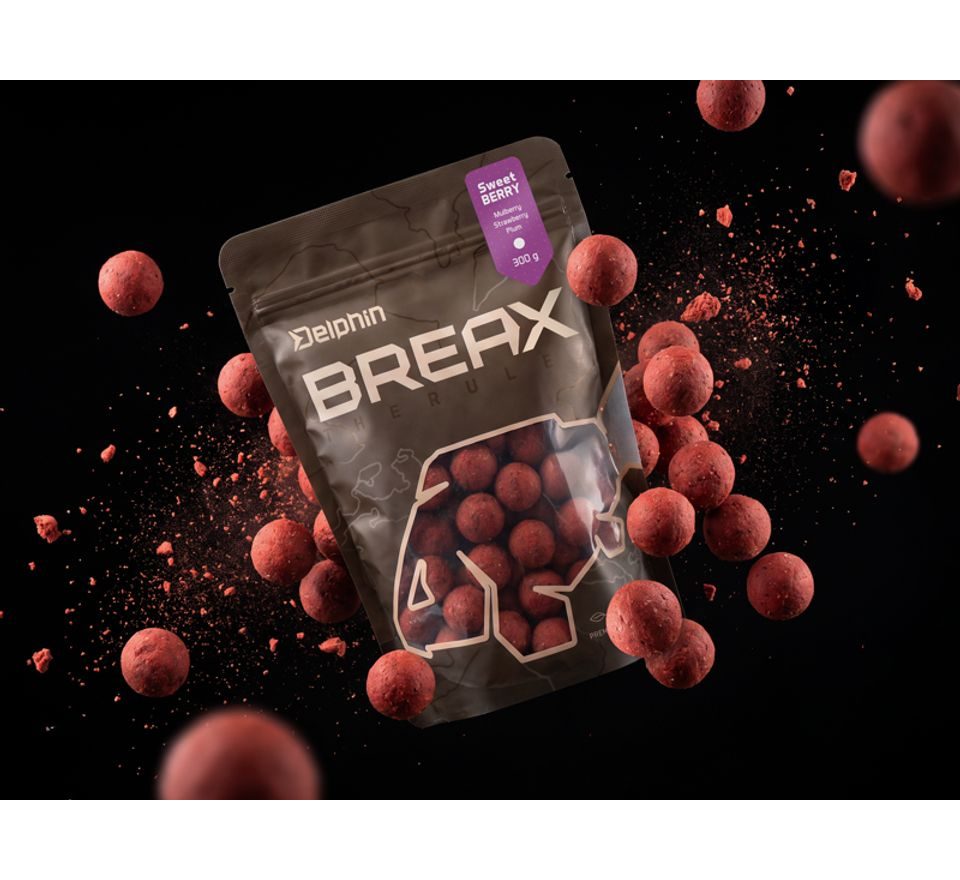 Delphin Boilies BreaX / SweetBERRY 300g