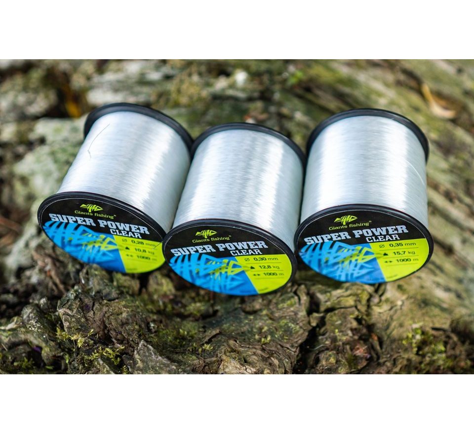 Giants fishing Vlasec Super Power Clear 1000m