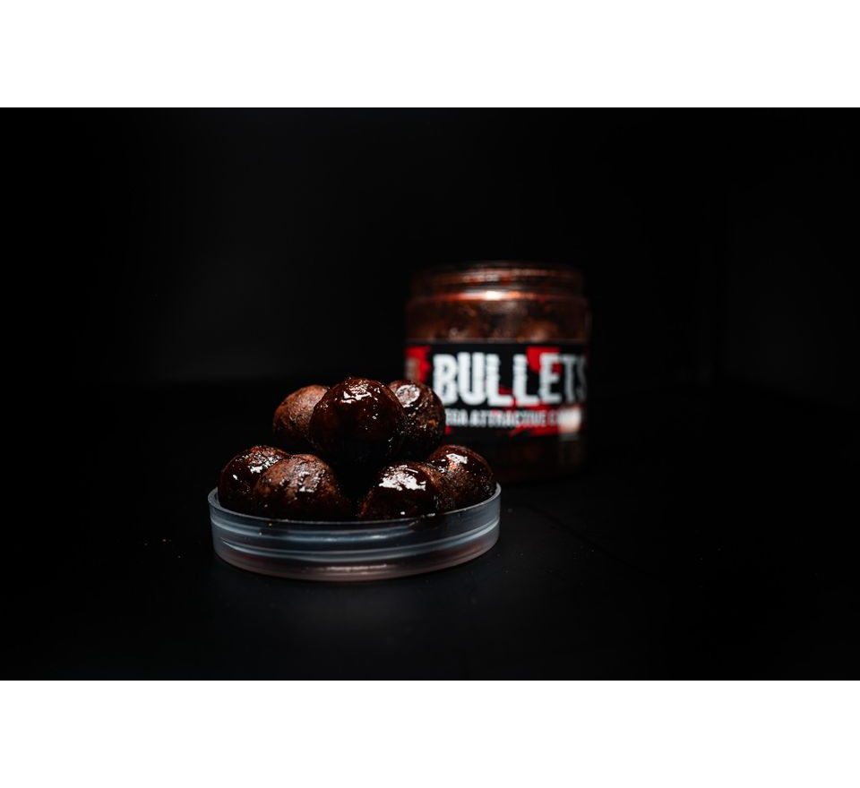 G.B.U. Dipované boilies BULLETS JACK-S 200g