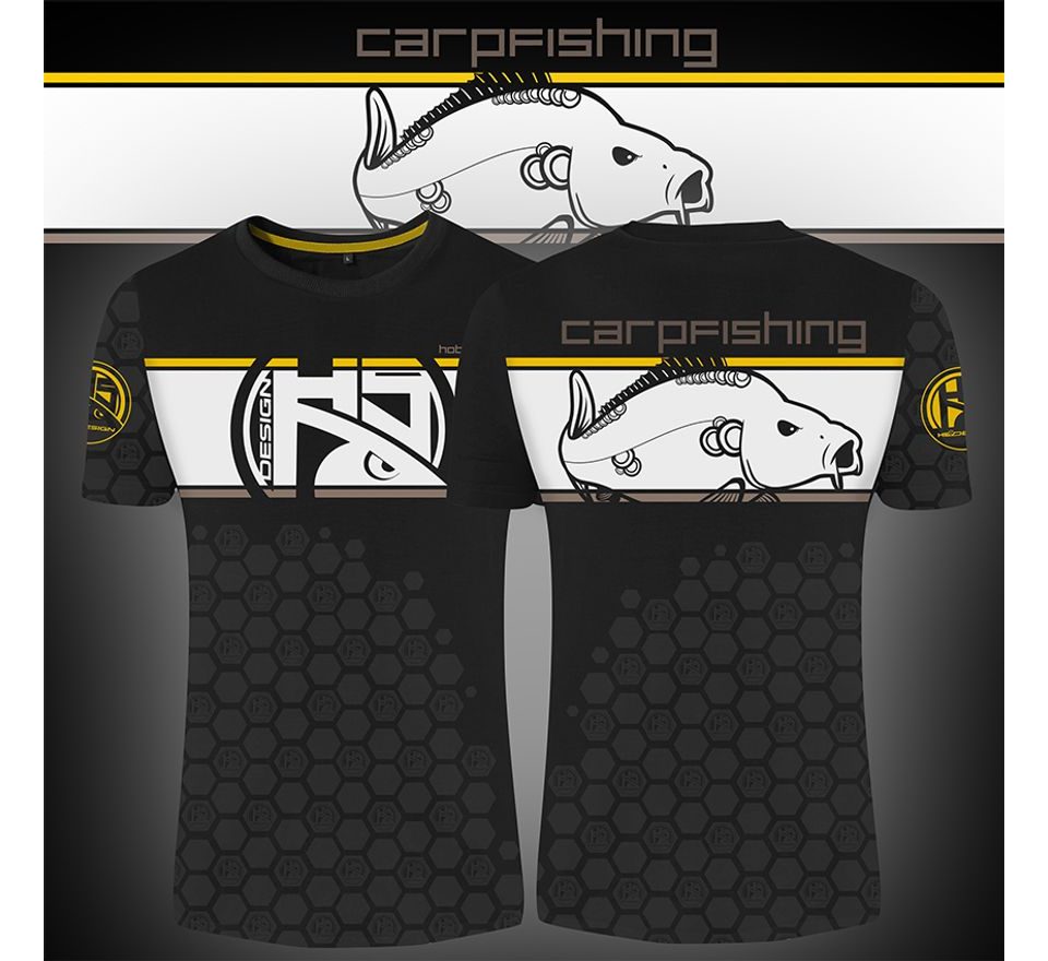Hotspot Design Tričko Linear Carpfishing