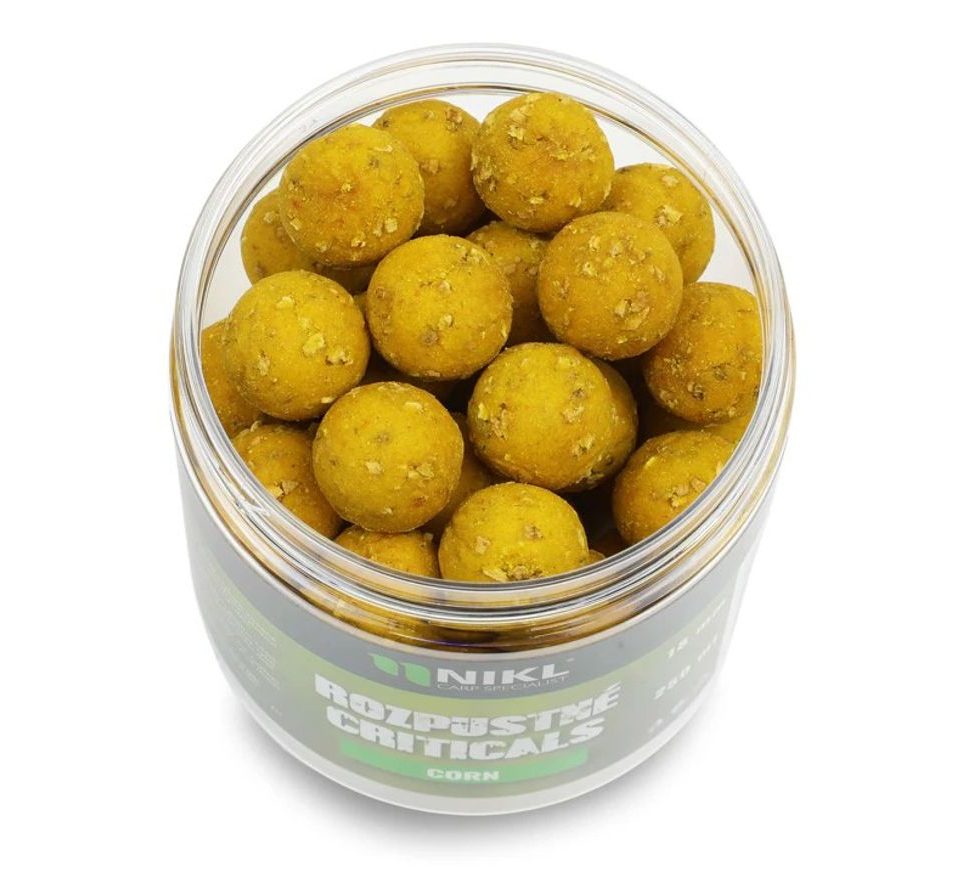 Nikl Rozpustné Criticals boilie Kukurica 250ml