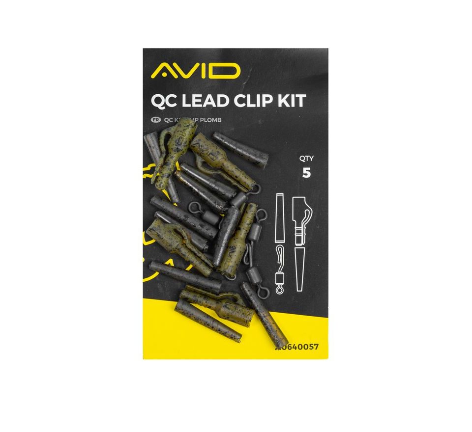 Avid Carp Závěska QC Lead Clip Kit 5 ks