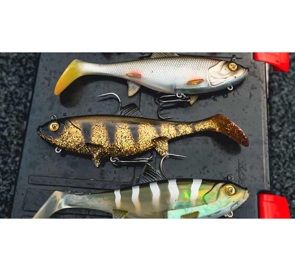 Fox Rage Gumová nástraha Replicant Wobble Colours Golden Perch