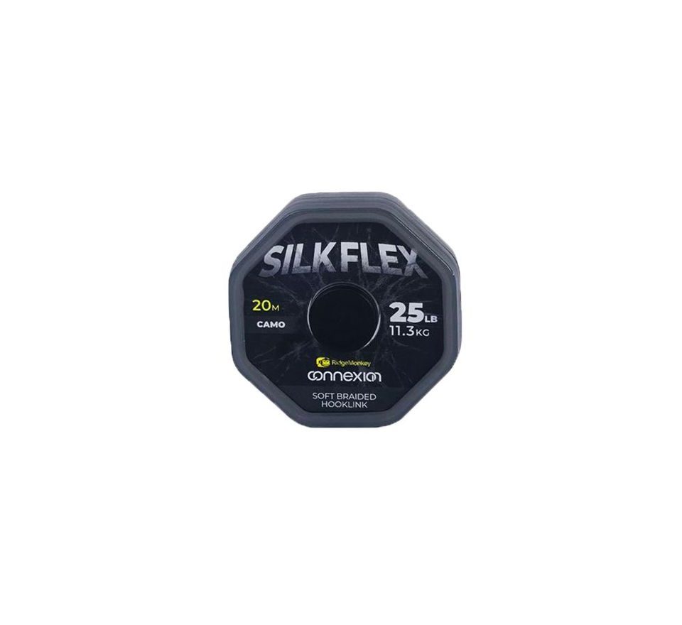 RidgeMonkey Šňůrka Connexion SilkFlex Soft Braid 20m